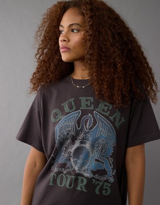 Женские платья American Eagle AE Queen Graphic T-Shirt Mini Dress — фото 6