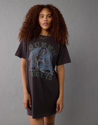 AE Queen Graphic T Shirt Mini Dress