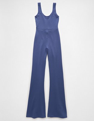 AE Scoop Neck Flare Leg Jumpsuit