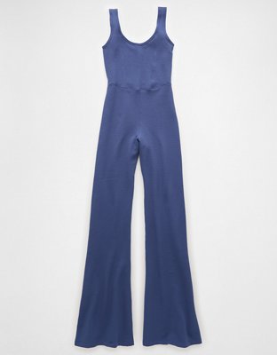 AE Scoop Neck Flare Leg Jumpsuit