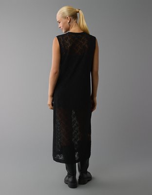 Женские платья American Eagle AE Lace T-Shirt Midi Dress — фото 2