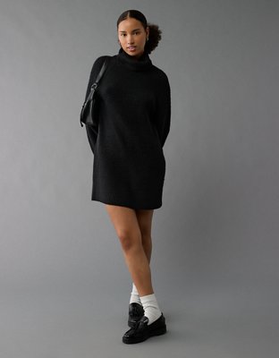 AE Turtleneck Sweater Mini Dress