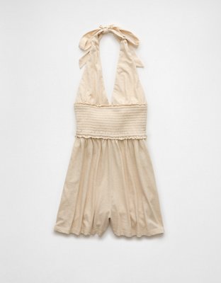 American Eagle AE Smocked Halter Romper — фото 3
