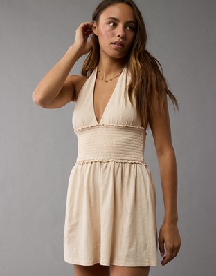 American Eagle AE Smocked Halter Romper — фото 2