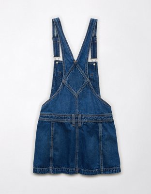 AE Denim Skirt Overall