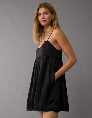 AE Babydoll Satin Slip Dress