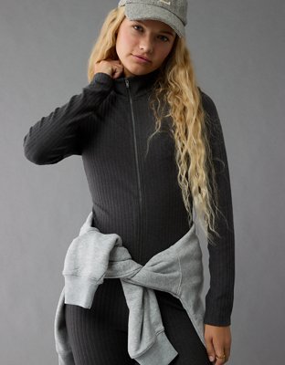 American Eagle AE Zip-Up Lounge Jumpsuit — фото 4