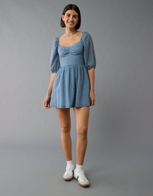 AE Puff Sleeve Mini Dress