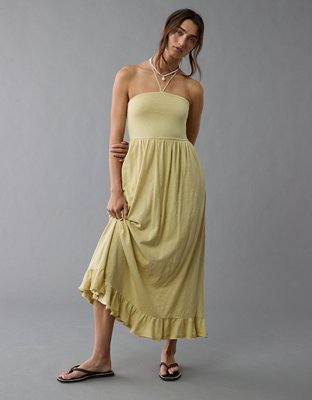 AE Sunchaser Knit Convertible Strap Midi Dress