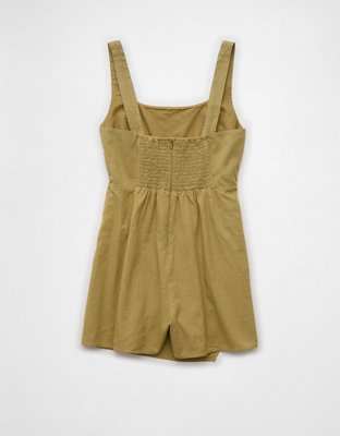 Robe-barboteuse à décolleté carré AE