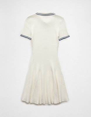 AE Vestido Corto Polo Manga Corta