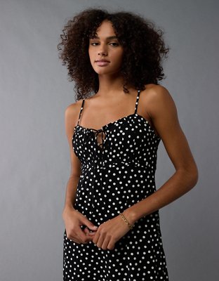 AE Polka Dot Midi Slip Dress