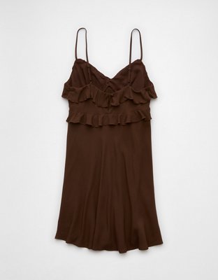 AE Ruffle Mini Slip Dress