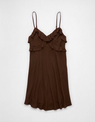 AE Ruffle Mini Slip Dress