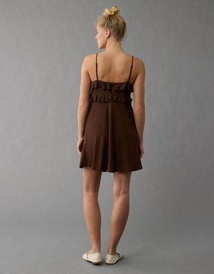 AE Ruffle Mini Slip Dress