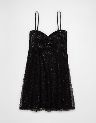 AE Sequin Mini Slip Dress