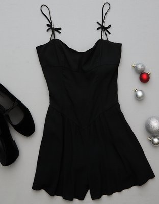 American Eagle AE Rhinestone Strap Romper — фото 5