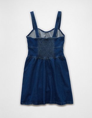 AE Denim Sweetheart Mini Dress