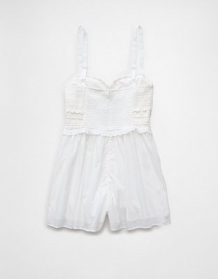 AE Crochet Bodice Romper