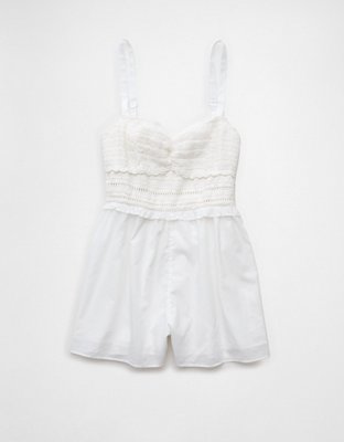 AE Crochet Bodice Romper