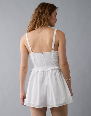 AE Crochet Bodice Romper