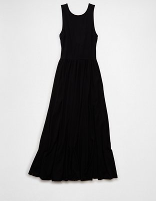 AE Twist Back Slit Midi Dress