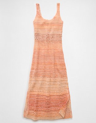 AE Bodycon Crochet Maxi Dress