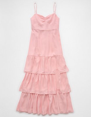 AE Drop Waist Tiered Maxi Dress