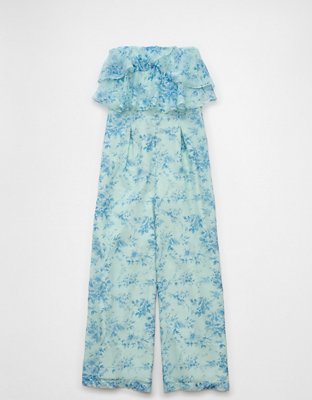 AE Strapless Ruffle Jumpsuit
