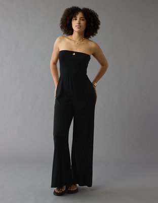AE Strapless Tie Back Jumpsuit