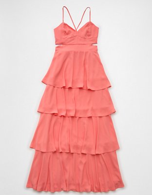 AE Cut-Out Tiered Maxi Dress