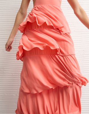 AE Cut-Out Tiered Maxi Dress
