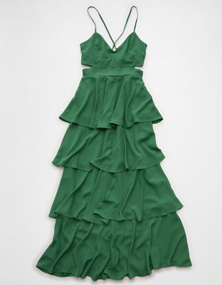 AE Cut-Out Tiered Maxi Dress
