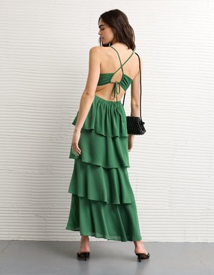 AE Cut-Out Tiered Maxi Dress