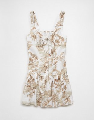 AE Drop Waist Corset Mini Dress