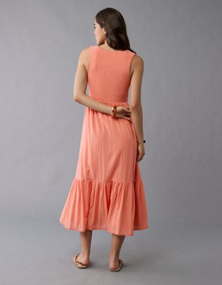 AE V-Neck Cut-Out Maxi Dress
