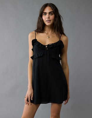 AE Ruffle Mini Slip Dress