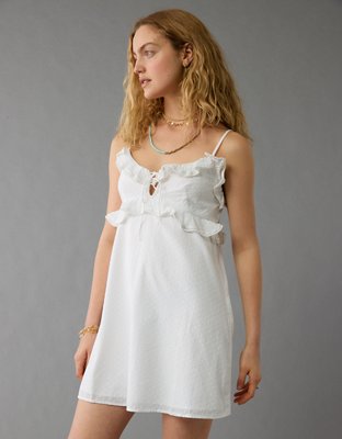 AE Ruffle Mini Slip Dress