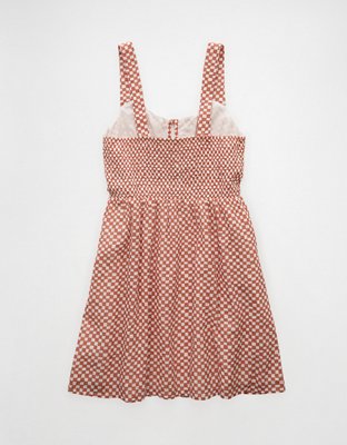 AE Smocked Waist Mini Dress