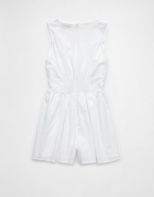 AE Tie Front V-Neck Romper