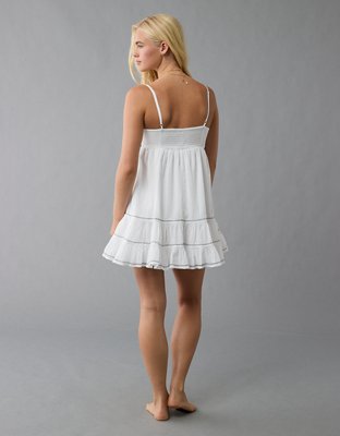 AE Crochet Babydoll Mini Dress