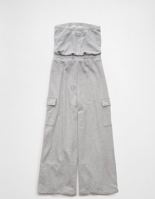 Combinaison-pantalon cargo sans bretelles à bustier tubulaire AE