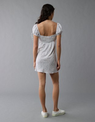 AE Cap Sleeve Floral Mini Dress