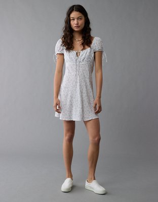 AE Cap Sleeve Floral Mini Dress