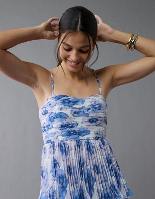 Robe très longue plissée étagée AE
