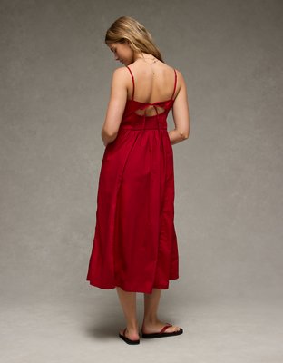AE Sweetheart Drop Waist Midi Dress