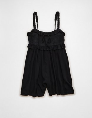 AE Ruffle Babydoll Romper