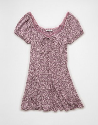 AE Short-Sleeve Polo Mini Dress