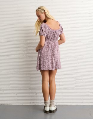 AE Short Sleeve Mini Slip Dress
