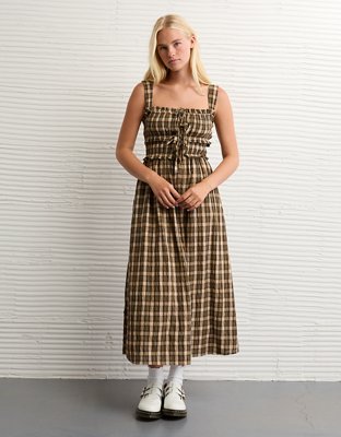 AE Sweetheart Neckline Midi Dress